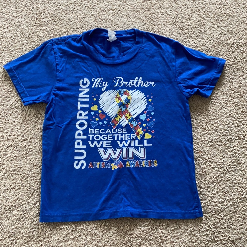 Autism awareness shirt for kids